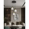 Lacy Suspension Luminaires Globo Lighting LED Noir, 1 lumière