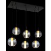 Lacy Suspension Luminaires Globo Lighting LED Noir, 1 lumière