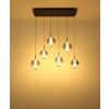 Lacy Suspension Luminaires Globo Lighting LED Noir, 1 lumière