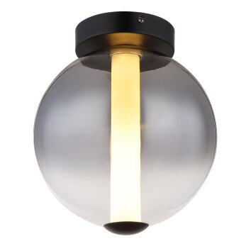 Lacy Plafonnier Luminaires Globo Lighting LED Noir, 1 lumière