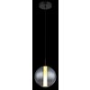 Lacy Suspension Luminaires Globo Lighting LED Noir, 1 lumière
