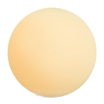 Balla Lampe à poser Luminaires Globo Lighting Nickel mat, 1 lumière