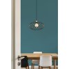 Greys Suspension Luminaires Globo Lighting Noir, 1 lumière