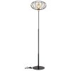 Greys Lampadaire Luminaires Globo Lighting Noir, 1 lumière