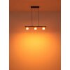 Higgins Suspension Luminaires Globo Lighting Or, Noir, 3 lumières