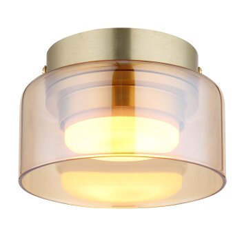 Higgins Plafonnier Luminaires Globo Lighting Or, 1 lumière
