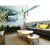 Felicia Suspension Luminaires Globo Lighting Noir, 3 lumières