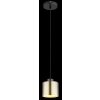 Felicia Suspension Luminaires Globo Lighting Noir, 1 lumière