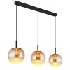 Severin Suspension Luminaires Globo Lighting LED Noir, 1 lumière