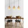 Severin Suspension Luminaires Globo Lighting LED Noir, 1 lumière
