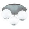 Simmons Plafonnier Luminaires Globo Lighting LED Gris, 1 lumière