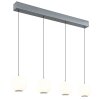 Simmons Suspension Luminaires Globo Lighting LED Gris, 1 lumière