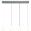 Simmons Suspension Luminaires Globo Lighting LED Gris, 1 lumière