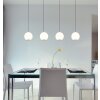 Simmons Suspension Luminaires Globo Lighting LED Gris, 1 lumière
