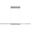 Cody Suspension Luminaires Globo Lighting LED Aluminium brossé, Blanc, 1 lumière