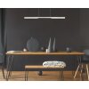 Cody Suspension Luminaires Globo Lighting LED Aluminium brossé, Blanc, 1 lumière