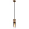 Annika Suspension Luminaires Globo Lighting Brun, 1 lumière
