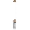 Annika Suspension Luminaires Globo Lighting Brun, 1 lumière