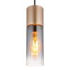 Annika Suspension Luminaires Globo Lighting Brun, 1 lumière