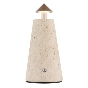Liva Lampe à poser Luminaires Globo Lighting LED Gris, 1 lumière