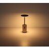 Travertin Lampe à poser Luminaires Globo Lighting LED Gris, 1 lumière