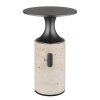 Travertin Lampe à poser Luminaires Globo Lighting LED Gris, 1 lumière