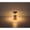 Travertin Lampe à poser Luminaires Globo Lighting LED Gris, 1 lumière