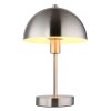 Lampe Champignon  Atoma Lampe à poser Luminaires Globo Lighting Nickel mat, 1 lumière
