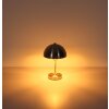Lampe Champignon  Atoma Lampe à poser Luminaires Globo Lighting Nickel mat, 1 lumière