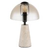Lampe Champignon  Lars Lampe à poser Luminaires Globo Lighting Gris, 1 lumière