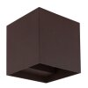 Veronika Luminaire extérieur Luminaires Globo Lighting LED Rouille, 2 lumières