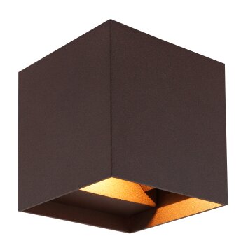 Veronika Luminaire extérieur Luminaires Globo Lighting LED Rouille, 2 lumières