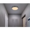 Doro Plafonnier Luminaires Globo Lighting LED Gris, Argenté, 1 lumière