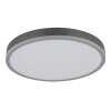 Doro Plafonnier Luminaires Globo Lighting LED Gris, Argenté, 1 lumière