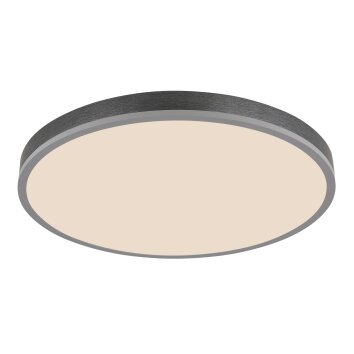 Doro Plafonnier Luminaires Globo Lighting LED Gris, Argenté, 1 lumière, Télécommandes
