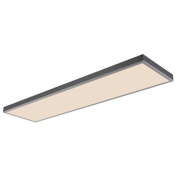 Doro Plafonnier Luminaires Globo Lighting LED Gris, Argenté, 1 lumière, Télécommandes