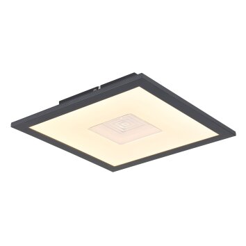 Doro Plafonnier Luminaires Globo Lighting LED Argenté, Blanc, 1 lumière
