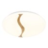 Leticia Plafonnier Luminaires Globo Lighting LED Blanc, 1 lumière