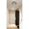 Jayden Plafonnier Luminaires Globo Lighting LED Anthracite, Noir, 1 lumière