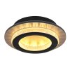 Jayden Plafonnier Luminaires Globo Lighting LED Or, Noir, 1 lumière