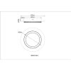 Jayden Plafonnier Luminaires Globo Lighting LED Anthracite, Noir, 1 lumière