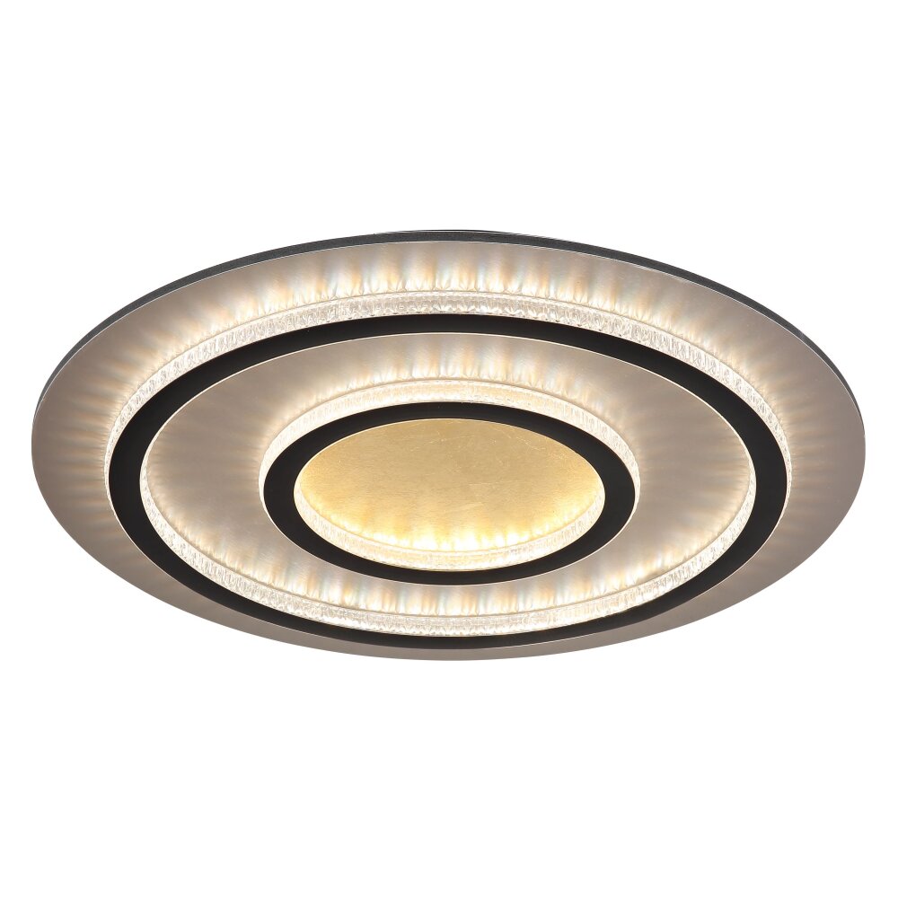 Jayden Plafonnier Luminaires Globo Lighting LED Or, Noir, 1 lumière, Télécommandes main product photo