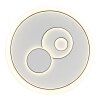 Ruiz Plafonnier Luminaires Globo Lighting LED Blanc, 1 lumière