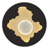 Obscura Plafonnier Luminaires Globo Lighting LED Noir, 1 lumière
