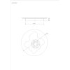 Obscura Plafonnier Luminaires Globo Lighting LED Noir, 1 lumière