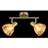 Zachery Plafonnier Luminaires Globo Lighting Laiton, 2 lumières