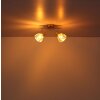 Zachery Plafonnier Luminaires Globo Lighting Laiton, 2 lumières