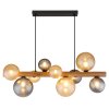 Riha Suspension Luminaires Globo Lighting Brun foncé, Noir, 9 lumières