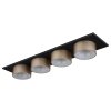 Raymond Plafonnier Luminaires Globo Lighting LED Anthracite, Noir, 1 lumière