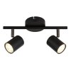 Walters Plafonnier Luminaires Globo Lighting Noir, 2 lumières